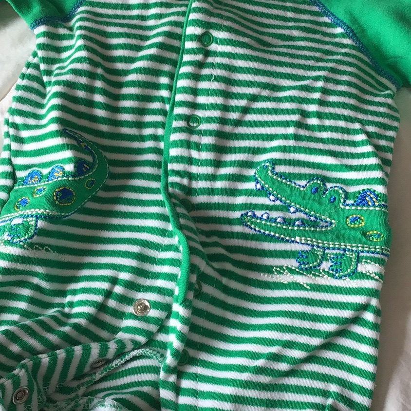 5 For $35. Little Me Alligator Snap Up Fo